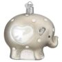 Baby’s 1st Christmas Elephant Glass Ornament – Old World Christmas